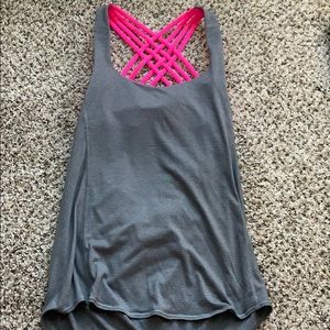 Lululemon sport tank, with built in sports bra